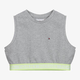 Tommy Hilfiger-Teen Girls Cropped Sports Top | Childrensalon Outlet