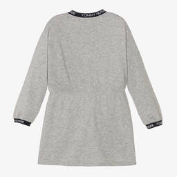 Tommy Hilfiger-Teen Girls Grey Marl Dress | Childrensalon Outlet