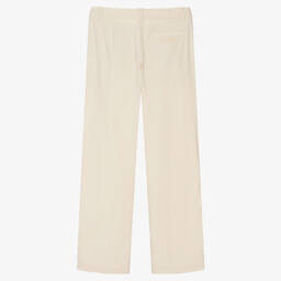 Tommy Hilfiger-Teen Girls Ivory Corduroy Jeans | Childrensalon Outlet