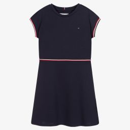 Tommy Hilfiger-Teen Girls Navy Blue Dress | Childrensalon Outlet