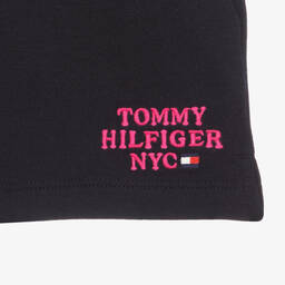 Tommy Hilfiger-Teen Girls Navy Blue Shorts | Childrensalon Outlet