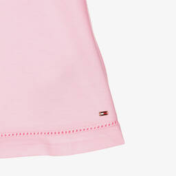 Tommy Hilfiger-فستان تينز بناتي ميلانو جيرسي لون زهري | Childrensalon Outlet