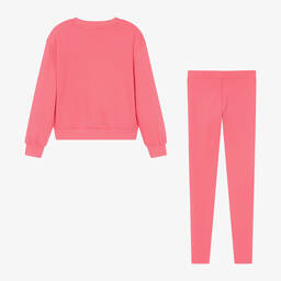 Tommy Hilfiger-Teen Girls Pink Cotton Leggings Set | Childrensalon Outlet