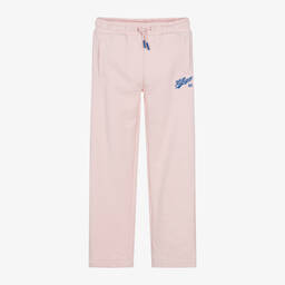 Tommy Hilfiger-Широкие розовые джоггеры из хлопка для девочек-подростков | Childrensalon Outlet