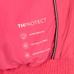 Tommy Hilfiger-Teen Girls Pink Puffer Jacket | Childrensalon Outlet