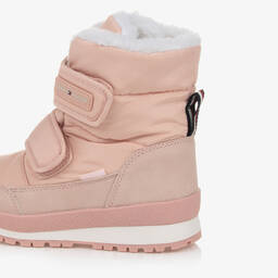 Tommy Hilfiger-Teen Girls Pink Waterproof Snow Boots | Childrensalon Outlet