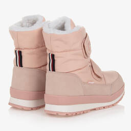 Tommy Hilfiger-Teen Girls Pink Waterproof Snow Boots | Childrensalon Outlet