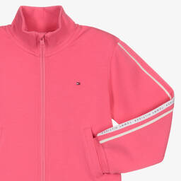 Tommy Hilfiger-Розовый топ на молнии для девочек-подростков | Childrensalon Outlet