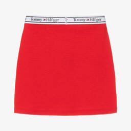 Tommy Hilfiger-Красная хлопковая юбка | Childrensalon Outlet