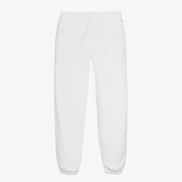 Tommy Hilfiger-Teen Girls White Cotton Joggers | Childrensalon Outlet