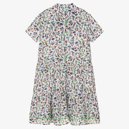 Tommy Hilfiger-Teen Girls White Floral Dress | Childrensalon Outlet