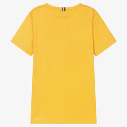 Tommy Hilfiger-Горчично-желтая футболка для подростков | Childrensalon Outlet