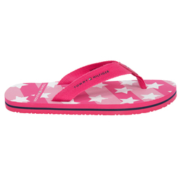 Tommy Hilfiger-Teen Pink Logo Flip Flops | Childrensalon Outlet