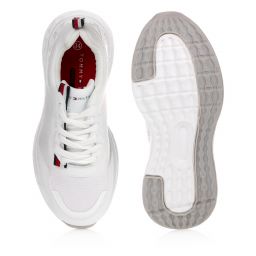 Tommy Hilfiger-Teen White Logo Trainers | Childrensalon Outlet