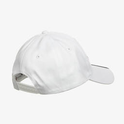 Tommy Hilfiger-Белая хлопковая бейсболка с вышивкой | Childrensalon Outlet