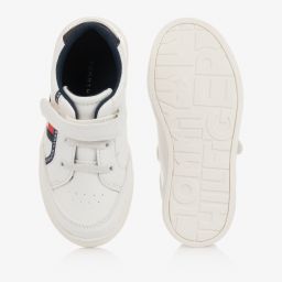 Tommy Hilfiger-Белые кроссовки с флагом | Childrensalon Outlet