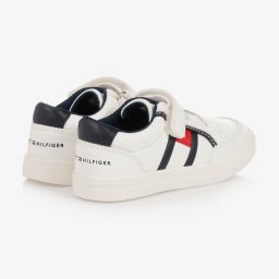 Tommy Hilfiger-Белые кроссовки с флагом | Childrensalon Outlet