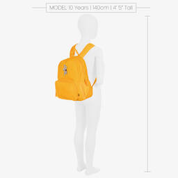 Tommy Hilfiger-Yellow Canvas Logo Backpack (35cm) | Childrensalon Outlet