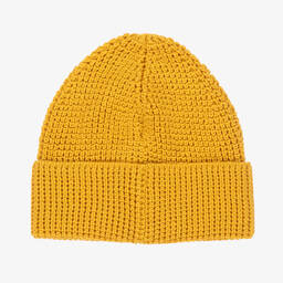 Tommy Hilfiger-Желтая вязаная шапка с флагом | Childrensalon Outlet