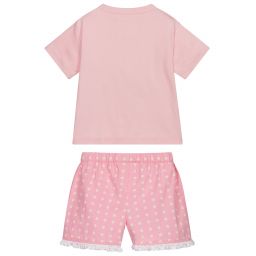 Turquaz-Girls Pink Short Pyjamas | Childrensalon Outlet