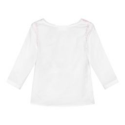 Turquaz-Girls White Cotton Blouse | Childrensalon Outlet