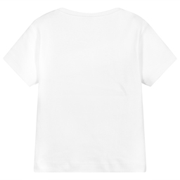 Turquaz-White & Blue Rhino T-Shirt | Childrensalon Outlet