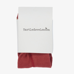 Turtledove London-Baby Girls Pink Cotton Tights | Childrensalon Outlet