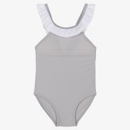 Turtledove London-Baby Grey Swimsuit (UPF50+) | Childrensalon Outlet