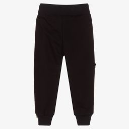 Turtledove London-Black & Beige Joggers | Childrensalon Outlet