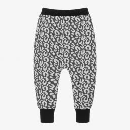 Turtledove London-Black & White Cotton Joggers | Childrensalon Outlet