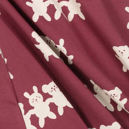 Turtledove London-Girls Red Organic Cotton Skirt | Childrensalon Outlet