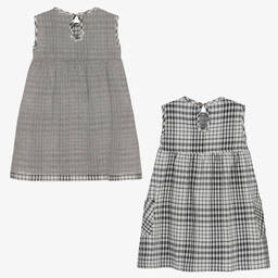 Turtledove London-Girls Reversible Cotton Dress | Childrensalon Outlet