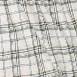 Turtledove London-Girls White Check Cotton Dress | Childrensalon Outlet