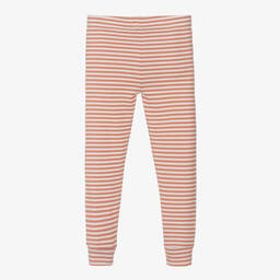 Turtledove London-Red Organic Cotton Leggings | Childrensalon Outlet