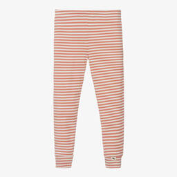 Turtledove London-Red Organic Cotton Leggings | Childrensalon Outlet