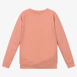 Turtledove London-Red Organic Cotton Sweatshirt | Childrensalon Outlet