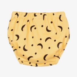 Turtledove London-Yellow Cotton Baby Pants | Childrensalon Outlet