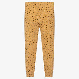 Turtledove London-Yellow Organic Cotton Leggings | Childrensalon Outlet