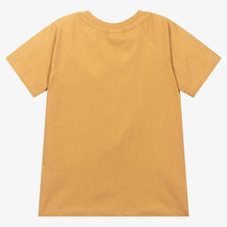 Turtledove London-Yellow Organic Cotton T-Shirt | Childrensalon Outlet