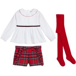 Tutto Piccolo-Комплект с блузкой и шортами (3 предмета) | Childrensalon Outlet