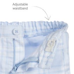 Tutto Piccolo-Костюм с брюками голубого цвета (3 предмета) | Childrensalon Outlet