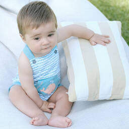 Tutto Piccolo-Голубой песочник с китом для малышей | Childrensalon Outlet