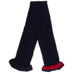 Tutto Piccolo-Blue Cotton Beret & Scarf Set | Childrensalon Outlet