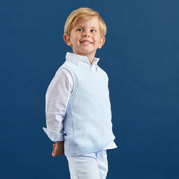 Tutto Piccolo-Комплект с голубыми шортами (4 предмета) | Childrensalon Outlet