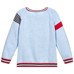 Tutto Piccolo-Blue Star Sweater | Childrensalon Outlet
