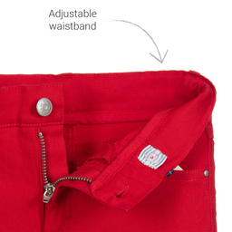 Tutto Piccolo-Комплект с голубым топом и красными брюками для мальчиков | Childrensalon Outlet