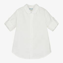 Tutto Piccolo-Boys Navy Blue Linen Shorts Suit | Childrensalon Outlet