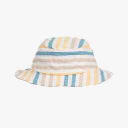 Tutto Piccolo-Летняя полосатая хлопковая кепка для мальчиков | Childrensalon Outlet