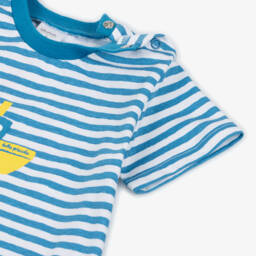 Tutto Piccolo-Летний полосатый хлопковый комплект для мальчиков | Childrensalon Outlet