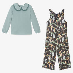 Tutto Piccolo-Топ и полукомбинезон с животными для девочек | Childrensalon Outlet